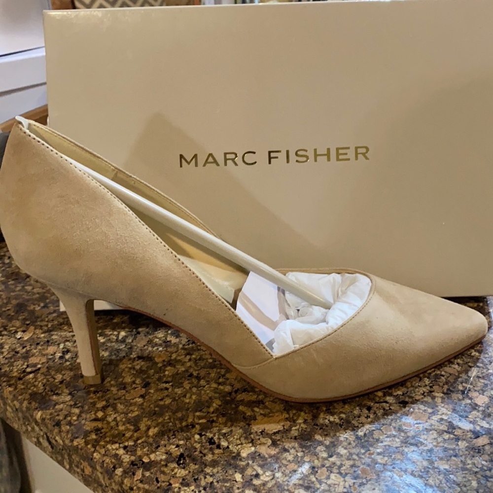 Marc Fisher Suede Heel